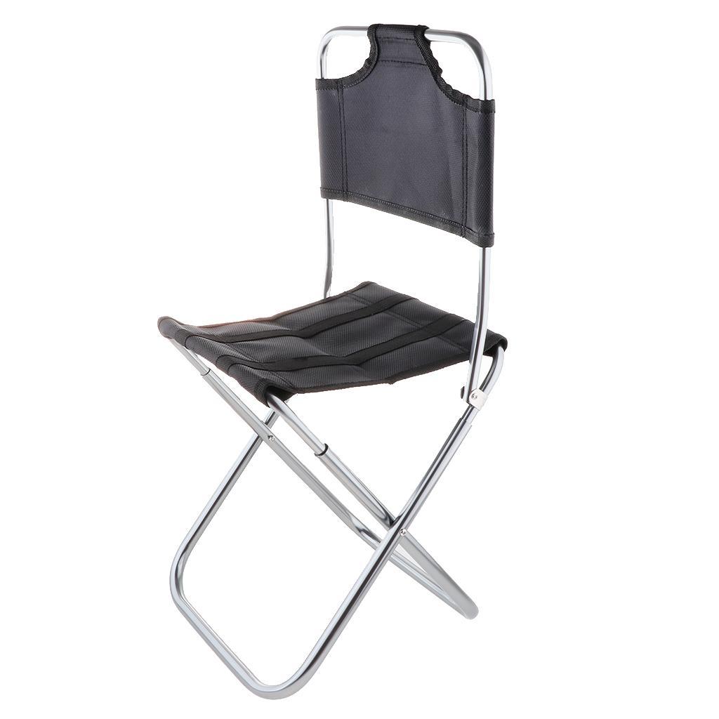 Foldable Picnic Fishing Chair Folding Aluminium Oxford Outdoor Fishing Chair