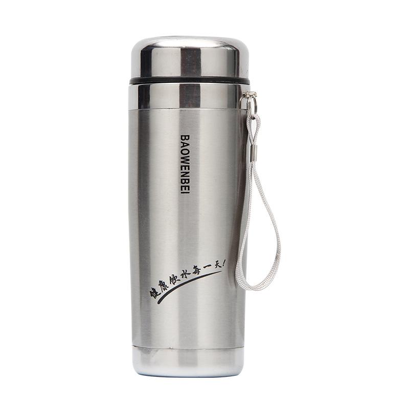 Đặc Biệt 2 Lớp Inox Cử Nhân Cốc Cách Nhiệt Có Tay Cầm Dây Văn Phòng Trà Quà Tặng Quảng Cáo Cốc Nước
