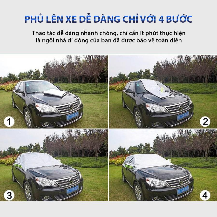 Bạt Phủ Mui Ô Tô NB 7 Chỗ Chống Thấm Nước Nhập Khẩu Chính Hãng