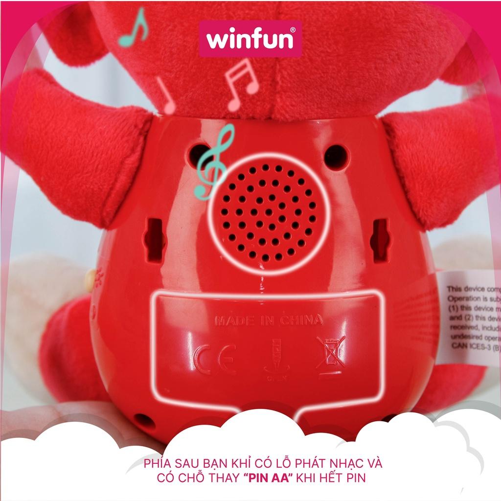 Đồ chơi sơ sinh - tiền giáo dục: chú khỉ phát nhạc vui nhộn Winfun WF000275-01