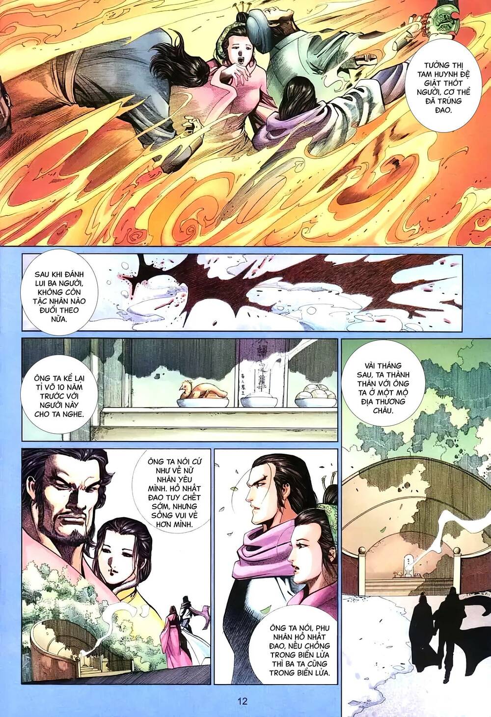 tuyết sơn phi hồ - mã vinh thành chapter 8 12