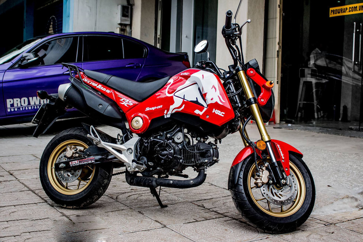 Tem trùm MSX 125 Redbull