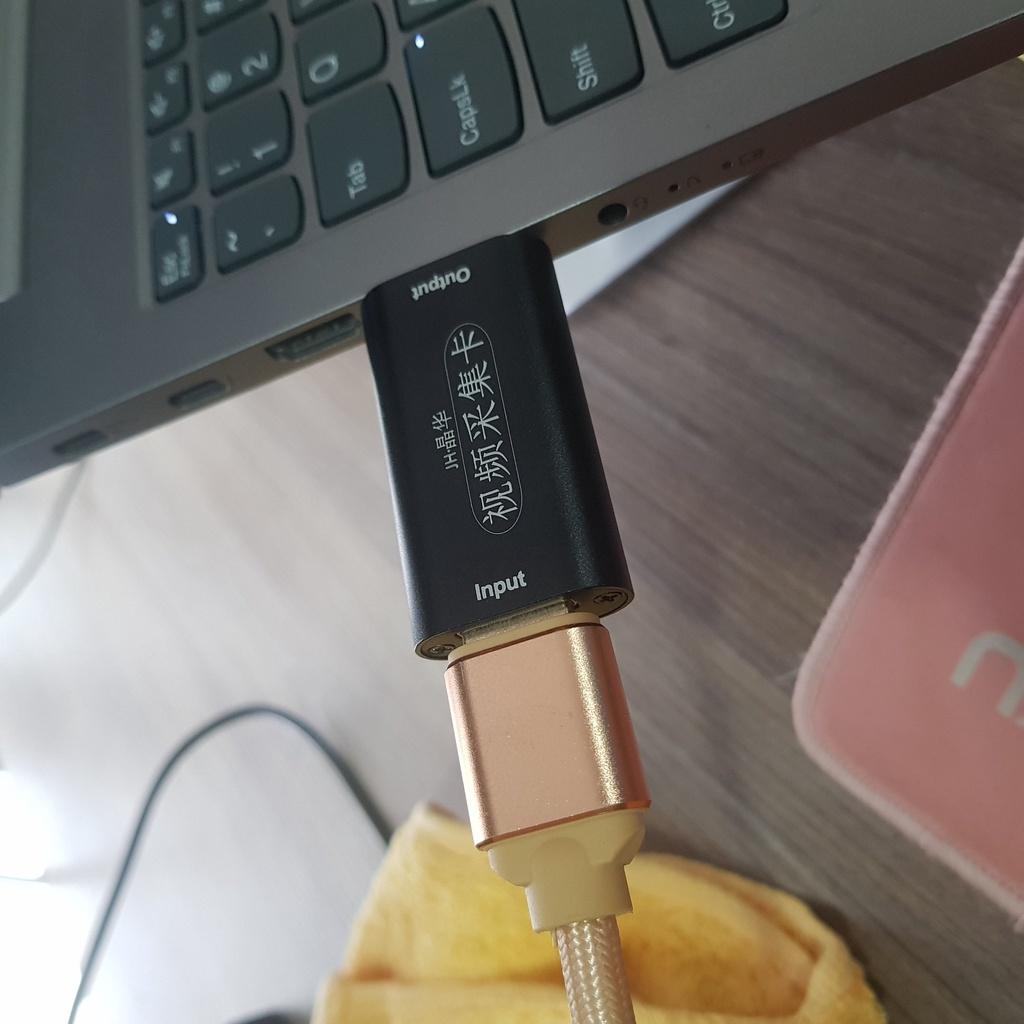 Video capture Usb 3.0 - HDMI JH z815 dùng lưu livestream từ laptop, pc, ps4, ps5, switch, điện thoại - Hồ Phạm