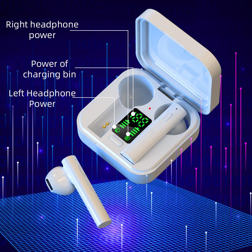 CINCATDY Tai Nghe Gaming True Wireless Earbuds Headphone Bluetooth V5.0 Phiên Bản Nâng Cấp Headset Air6 Pro
