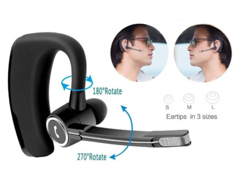 Tai Nghe Bluetooth không dây Anncoe V8S - Bluetooth 5.0 - Công Nghệ Chống Ồn CVC6.0 -Thời gian sử dụng 10 tiếng - Phiên Bản Mới - Hàng Chính Hãng