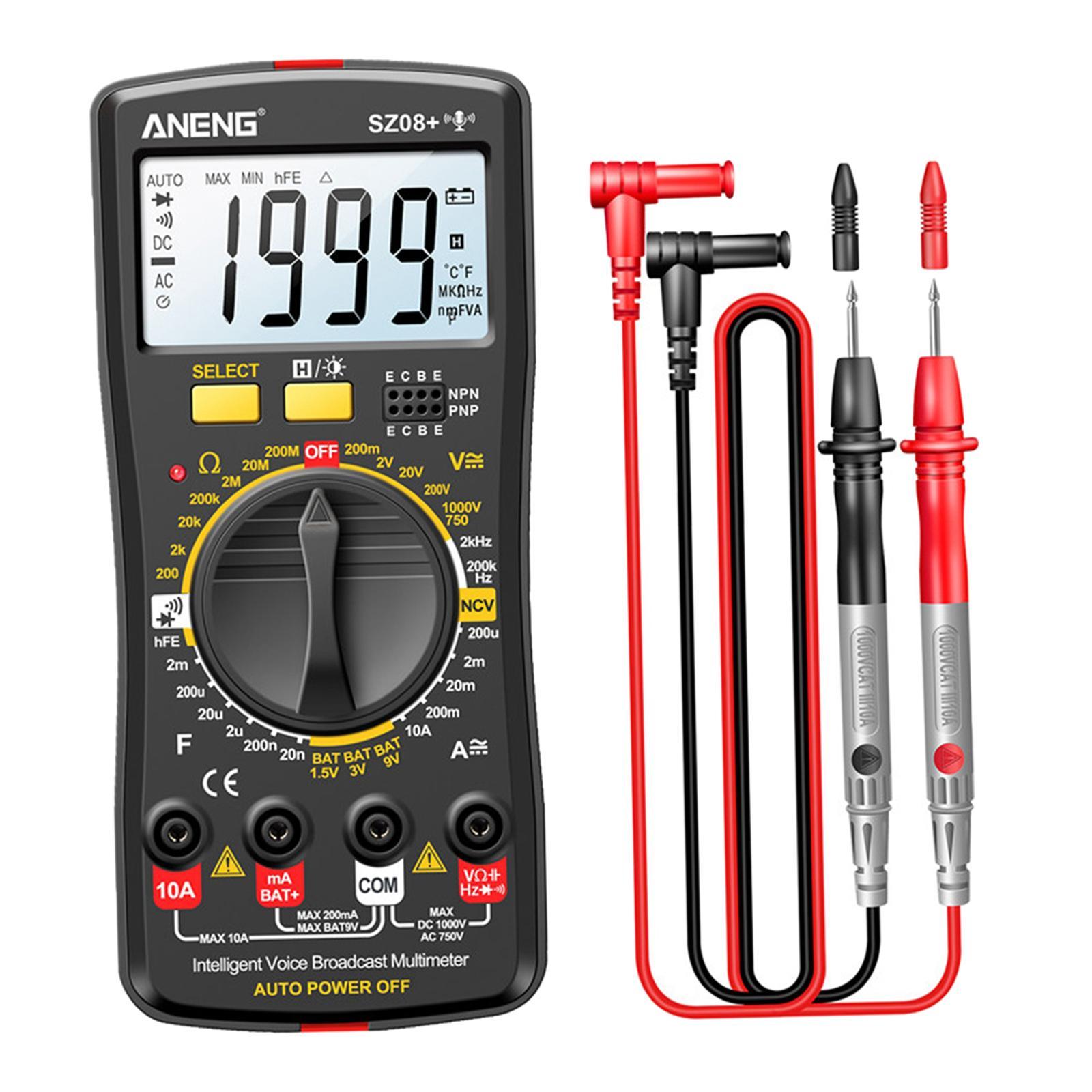 Digital Multimeter Meter Meter Test Current Circuit for Circuit Board
