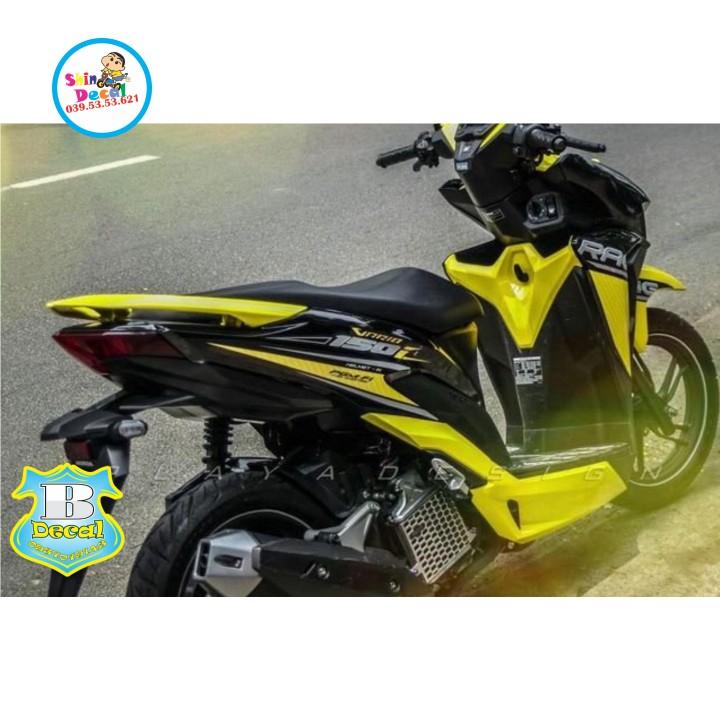 Tem rời vario racing vàng đen