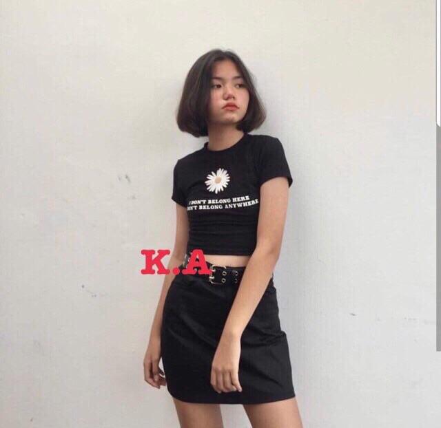 Áo thun nữ Croptop