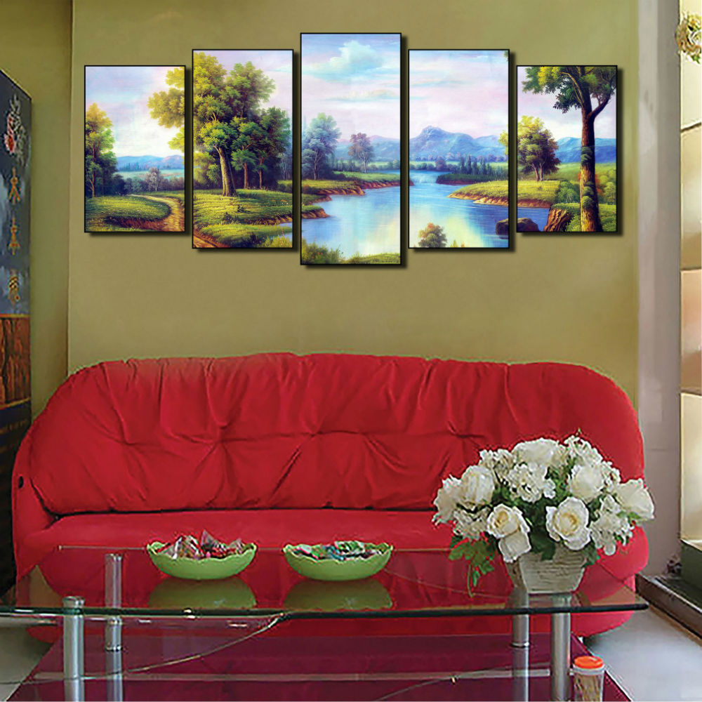 Tranh Đẹp Treo Tường Phong Thủy Q12B-ZTH