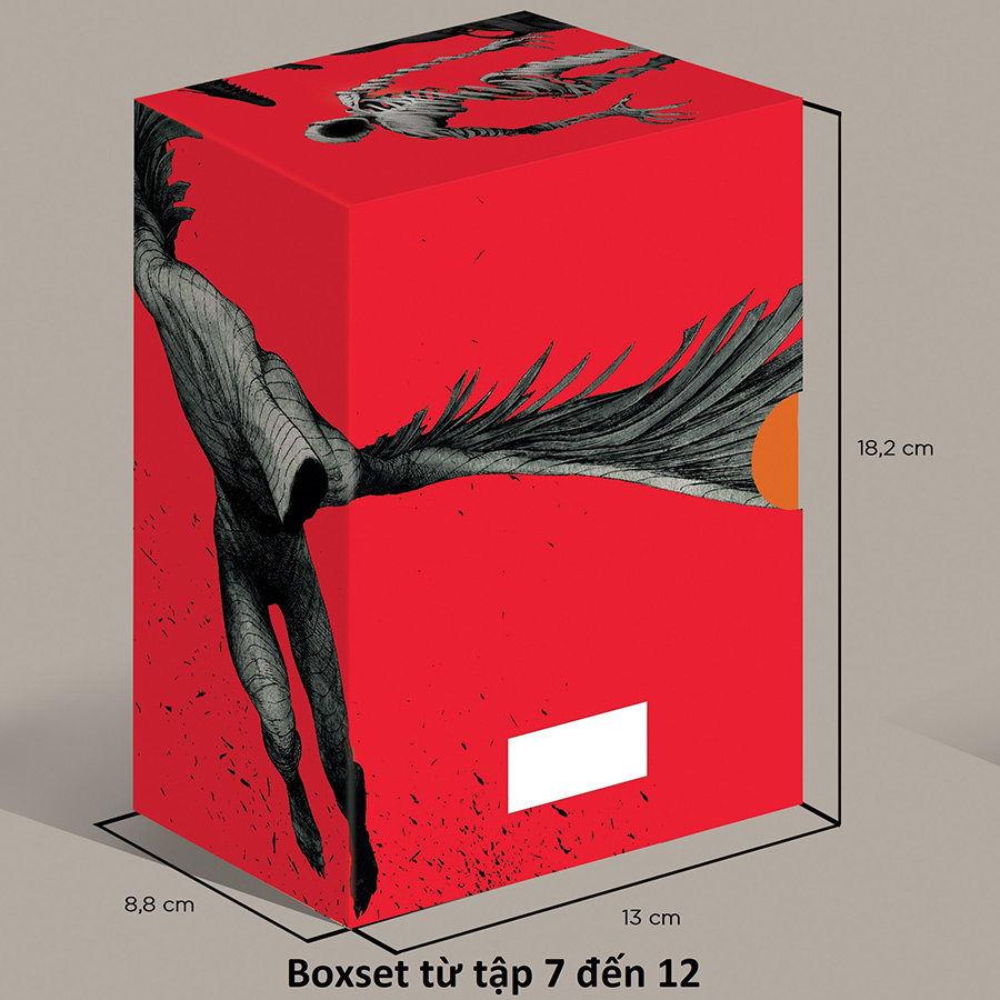 Ajin - Boxset Số 2 (Tập 7 - 12) - Tặng Kèm Bookmark 3D