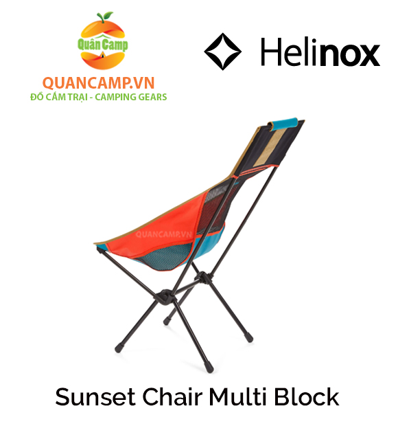 Ghế dã ngoại xếp gọn Helinox Sunset Chair Multi Block