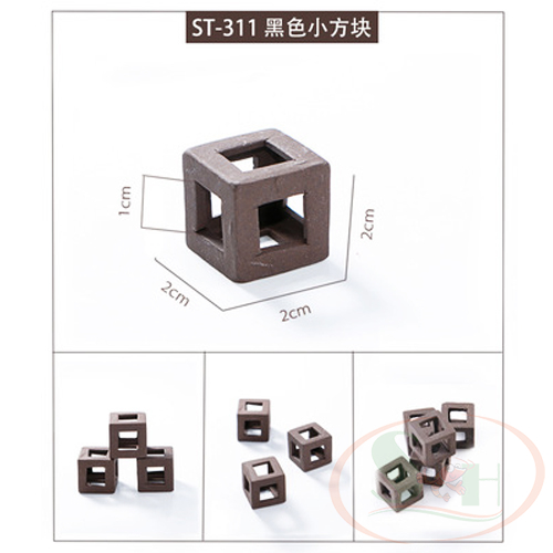 Gốm sứ mini đồ chơi trang trí bể cá chuột pleco tép cảnh