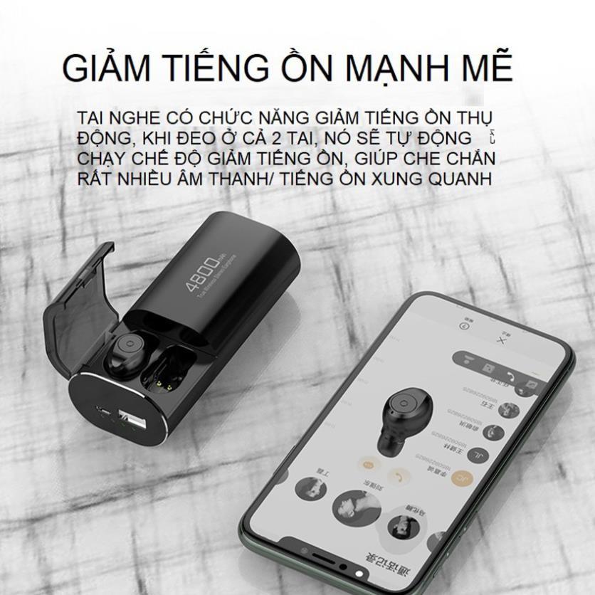 Tai Nghe Không Dây Chính Hãng Amoi S11 Siêu Cách Âm Chống Ồn