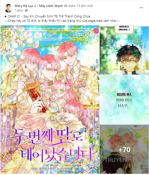 sau khi chuyển sinh tôi trở thành công chúa chapter 21.1 1