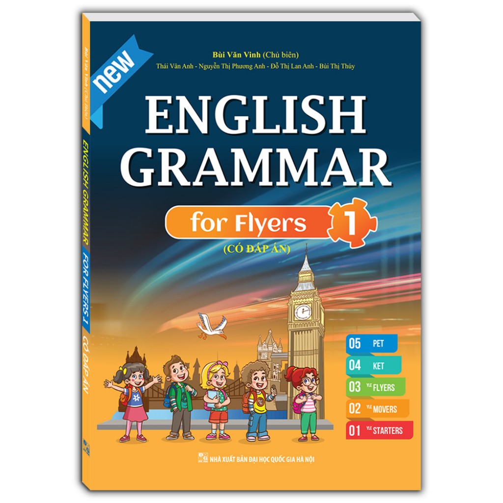 Sách - Combo 2c English grammar for Flyers (có đáp án)