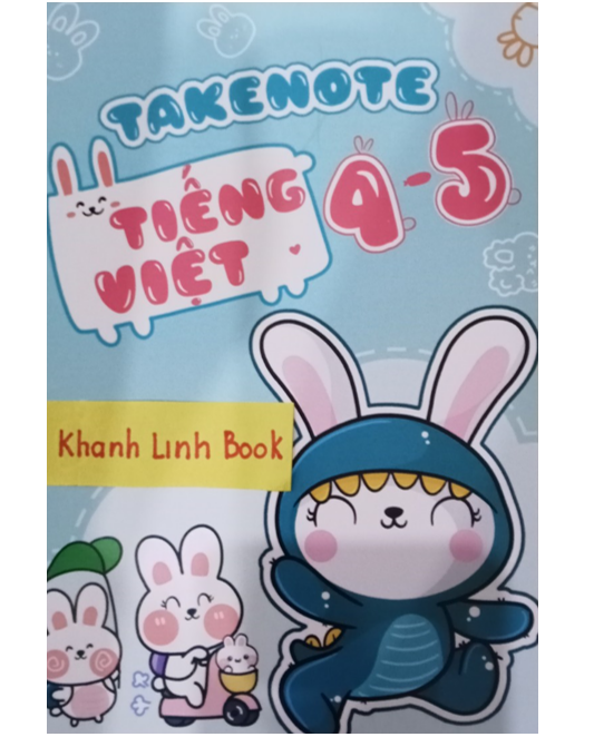 Sách - Takenote Tiếng việt 4 - 5