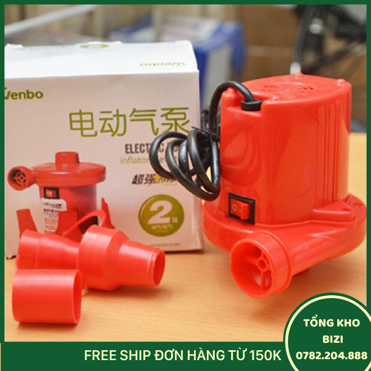 Bơm Điện 2 Chiều Siêu Mạnh, Bơm Ghế Hơi, Nệm Hơi, Bơm Bóng Hút Chân Không Chăn Màn Siêu Tiện Lợi - Free Ship Toàn Quốc