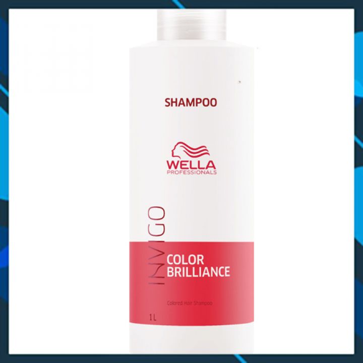 Dầu gội giữ màu tóc nhuộm Wella Professionals Brilliance Treatment for Colored Hair 1000ml