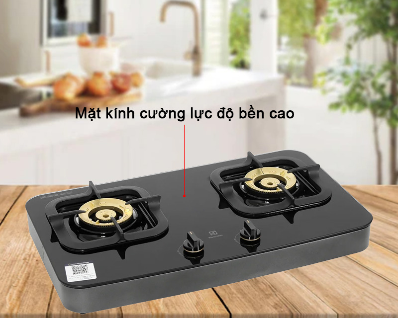 Bếp gas Electrolux ETG7286GKR - Hàng chính hãng (Chỉ Giao HCM)