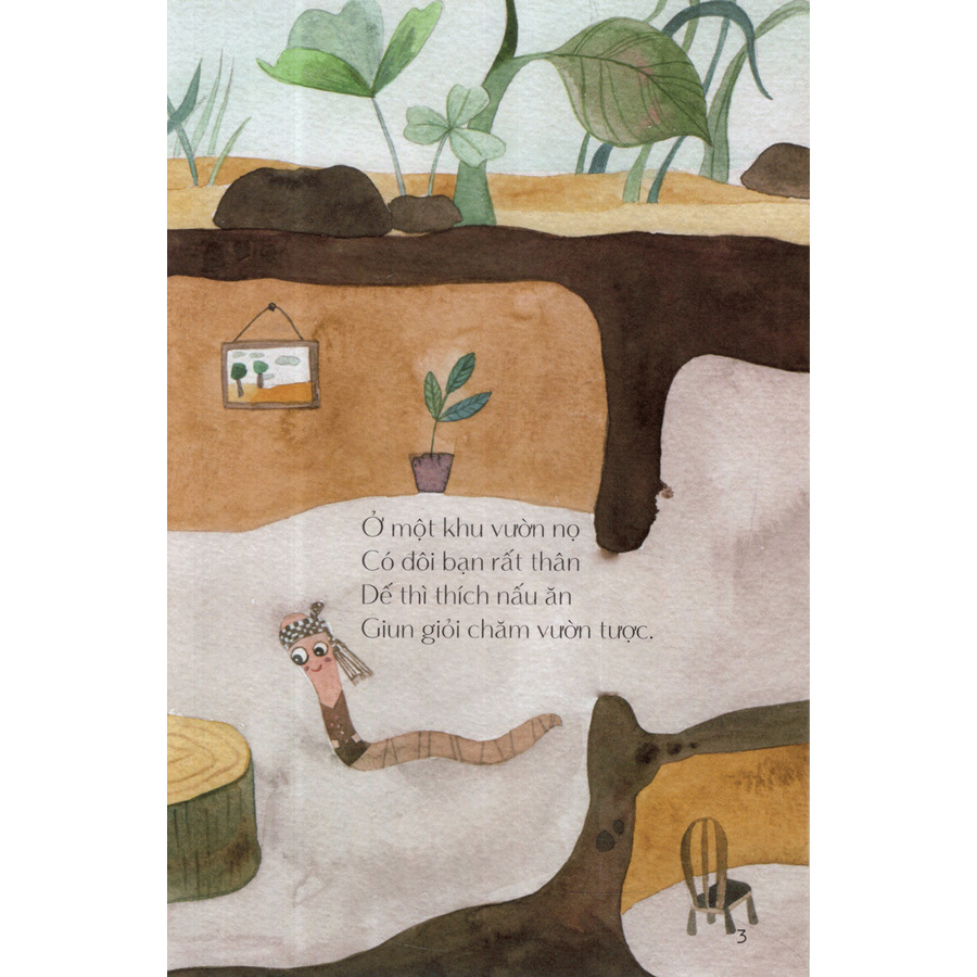 Sách Từ Những Hạt Mầm: Vườn Đậu Của Giun