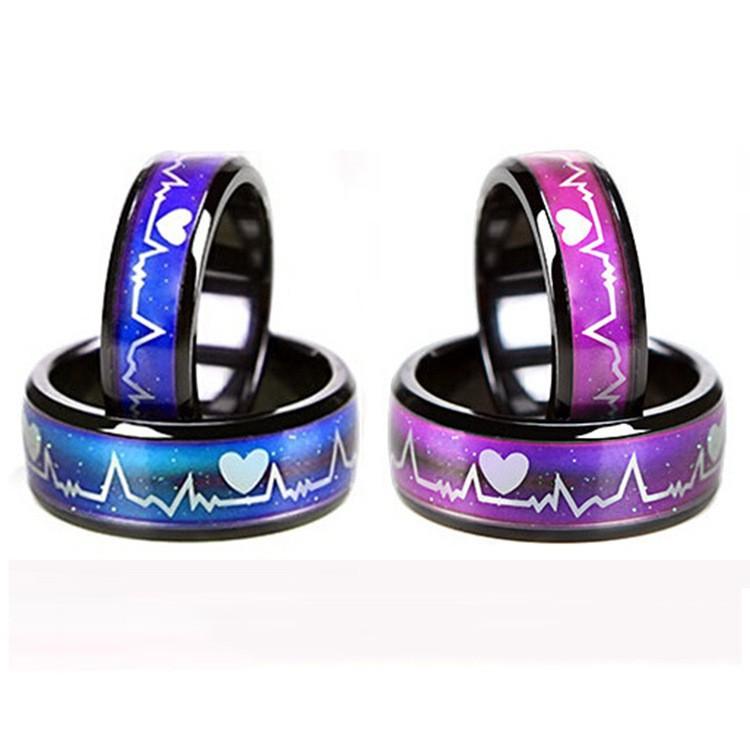 Nhẫn đổi màu cảm xúc - SIZE 21,1 ĐÔI 2 CÁI NHẪN
