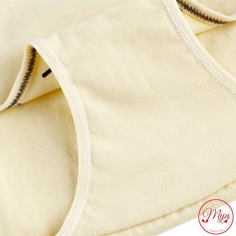 Quần lót cotton viền hình thú cute