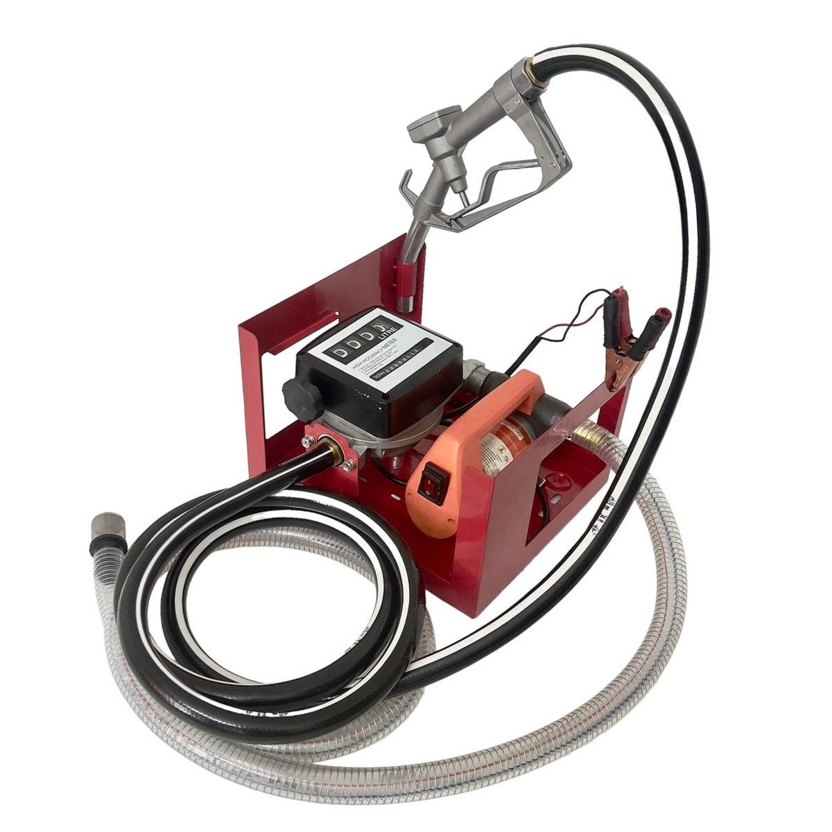 Máy Bơm Dầu Diesel SL-011 220V 12V 24V đo lưu lượng - Hàng nhập khẩu