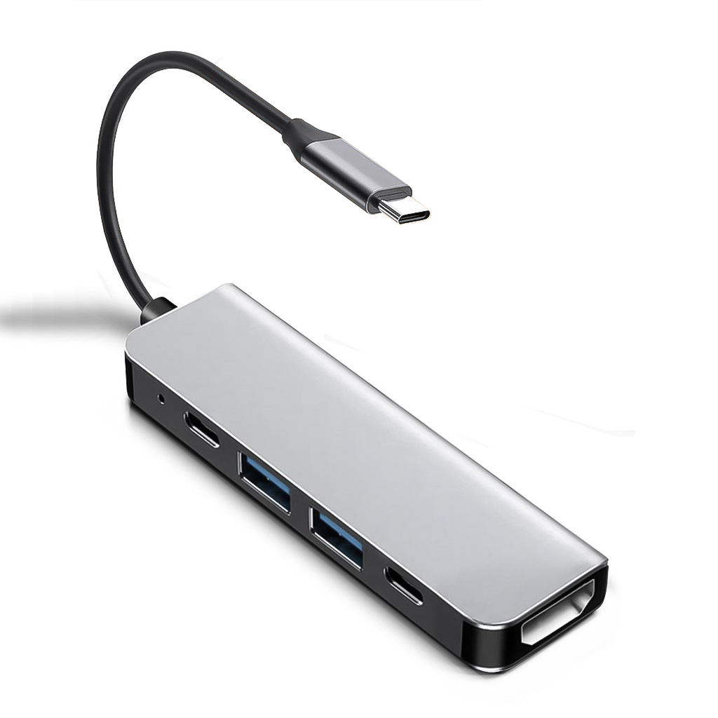 Hub USB Type-c cho Samsung Dex, Macbook - HDMI, Ethernet, USB3.0, Type-c