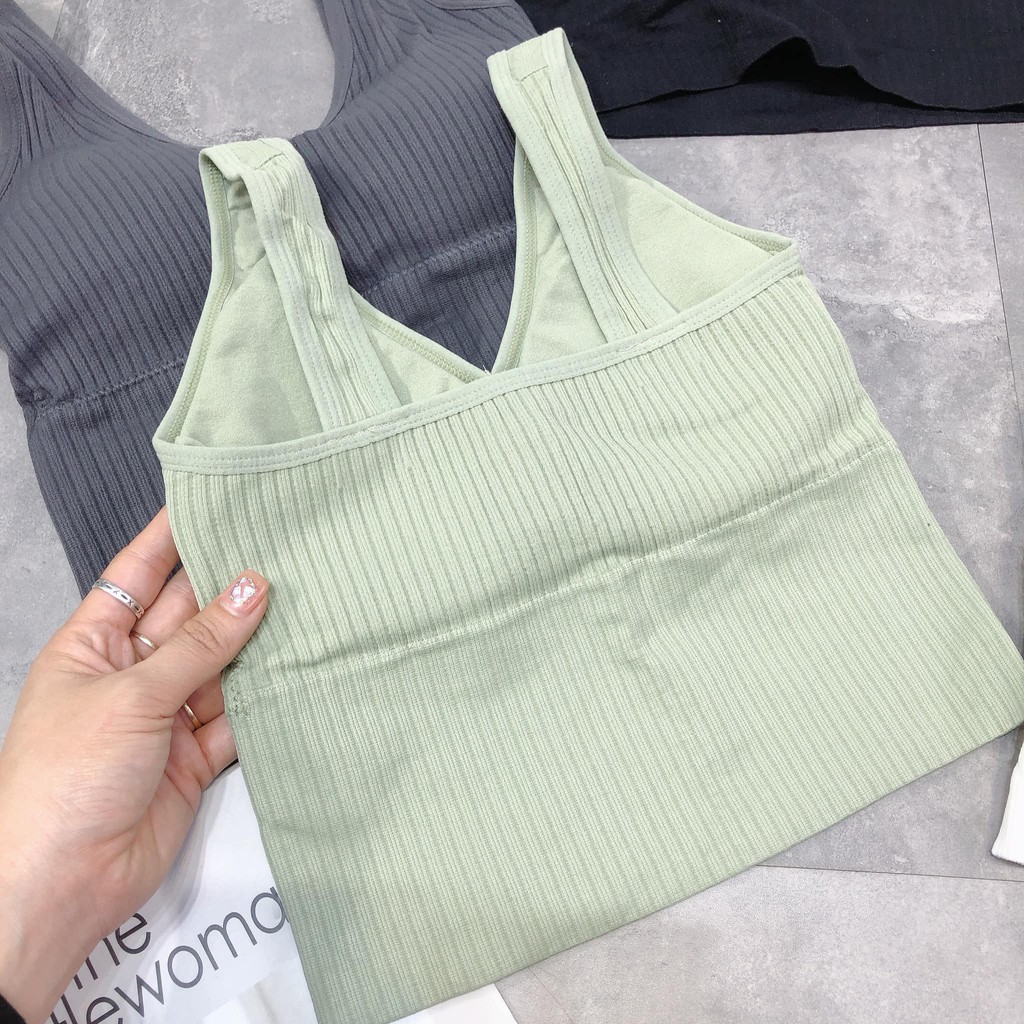 Áo bra DÂY TO tiện lợi co giãn, mặc cực thích