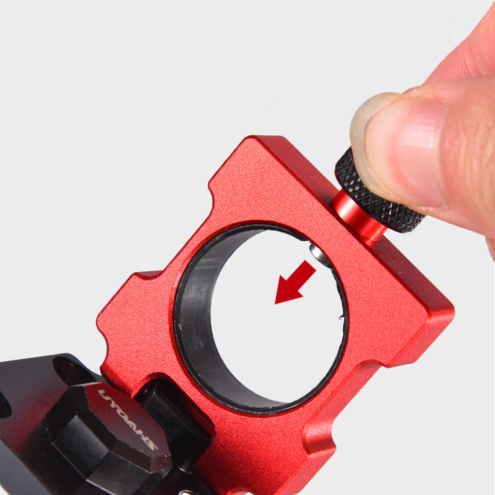 Aluminum Alloy Fishing Rod Holder Fishing Chair Tube Mount Bracket Clamp