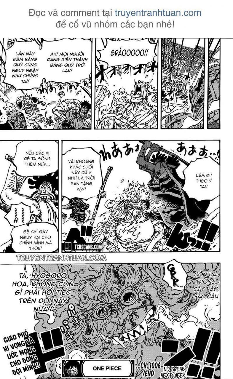 đảo hải tặc - one piece chapter 1006 16