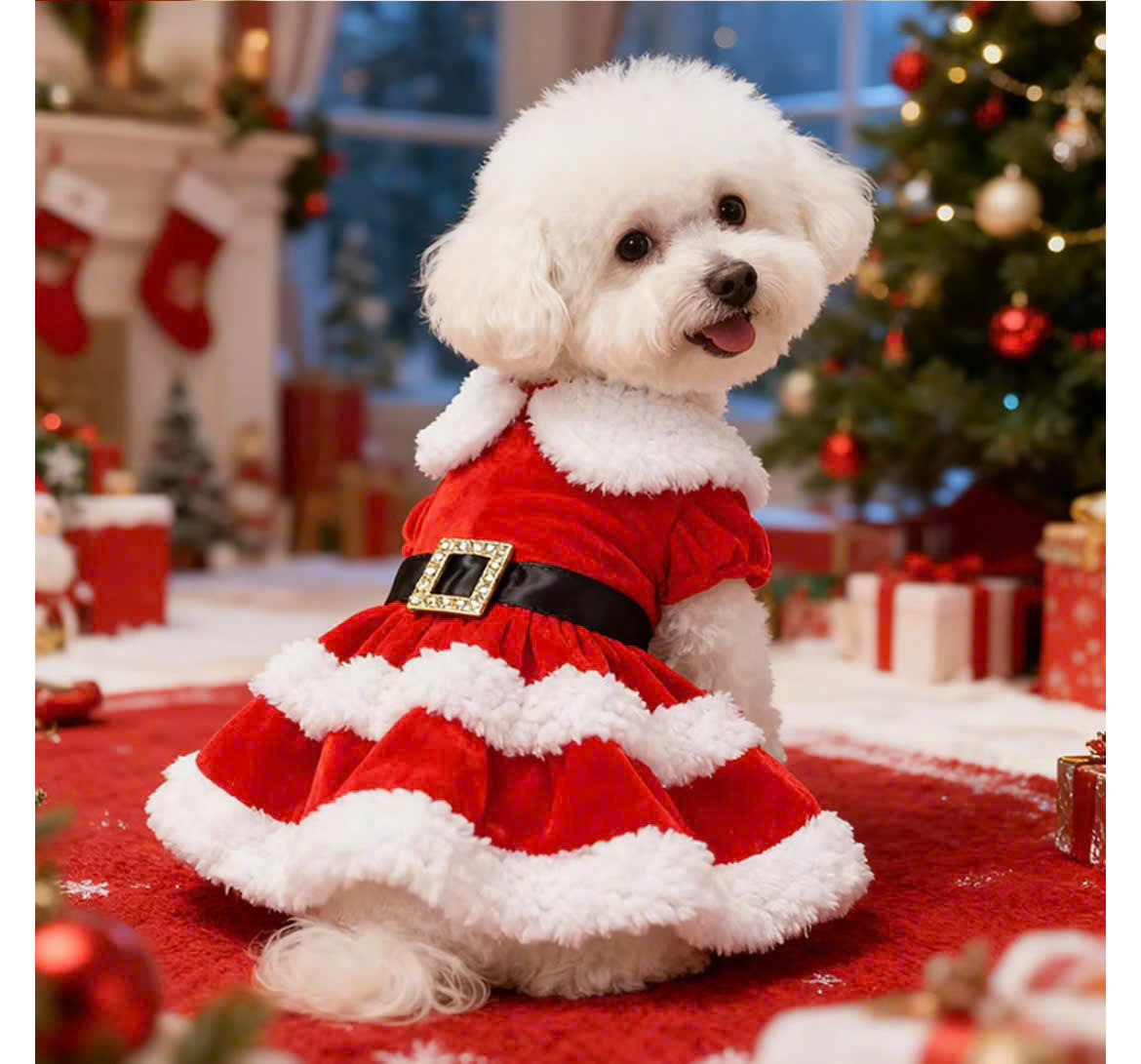 ĐẦM NOEL SANG TRỌNG 08 TỪ 0.5-11KG DÀNH CHO THÚ CƯNG CHÓ MÈO