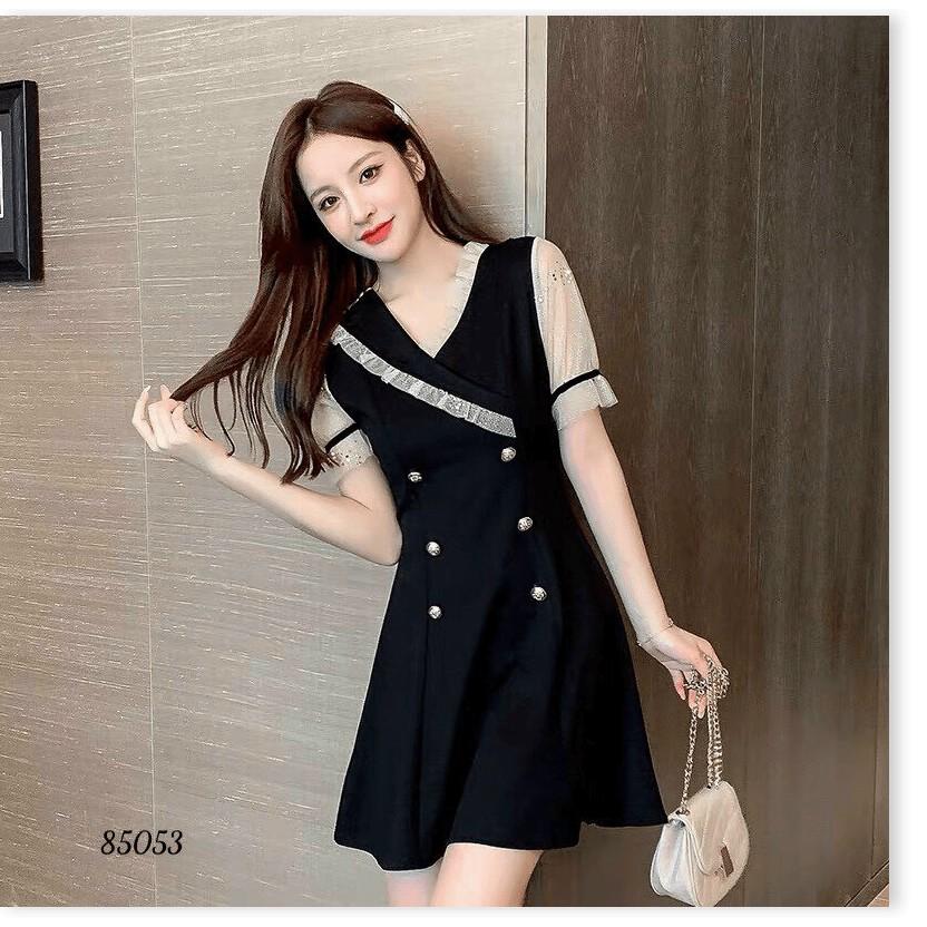 ĐẦM UMI PHỐI VOAN DÁNG XÒE,ĐƯỢC LÀM BẰNG CHẤT LIỆU VOAN SIÊU BỀN VÀ THOÁNG MÁT