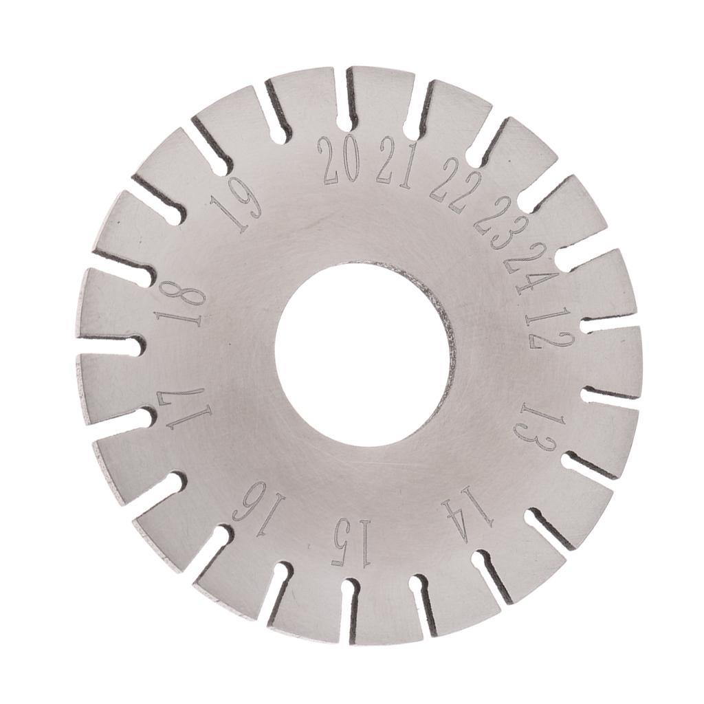 2-4pack Piano Tuning Tool Piano Wire Gauge for Piano Parts Accessories