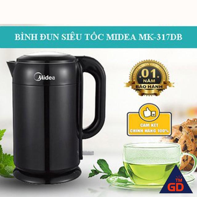 Bình siêu tốc MIDEA MK-317DB 1.7L chính hãng