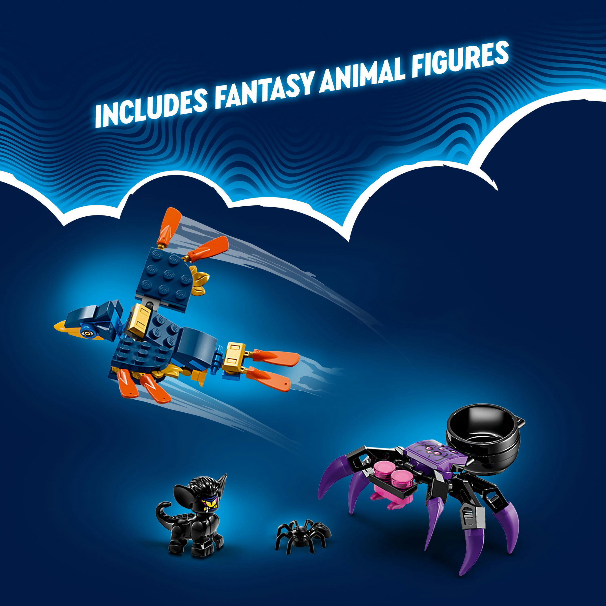 LEGO DREAMZZZ 71477 Đồ chơi lắp ráp Tòa tháp của Sandman (723 chi tiết)