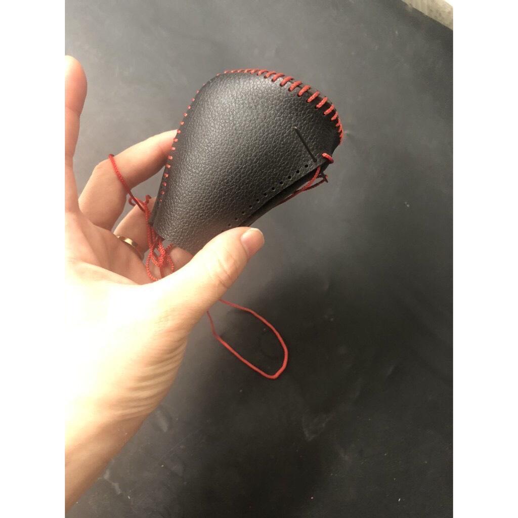 Bọc cần số, phanh tay VIOS, INNOVA, FOTUNER, HILUX 2019 - 2023 SỐ TỰ ĐỘNG da bò thật 100%, bảo hành 2 năm