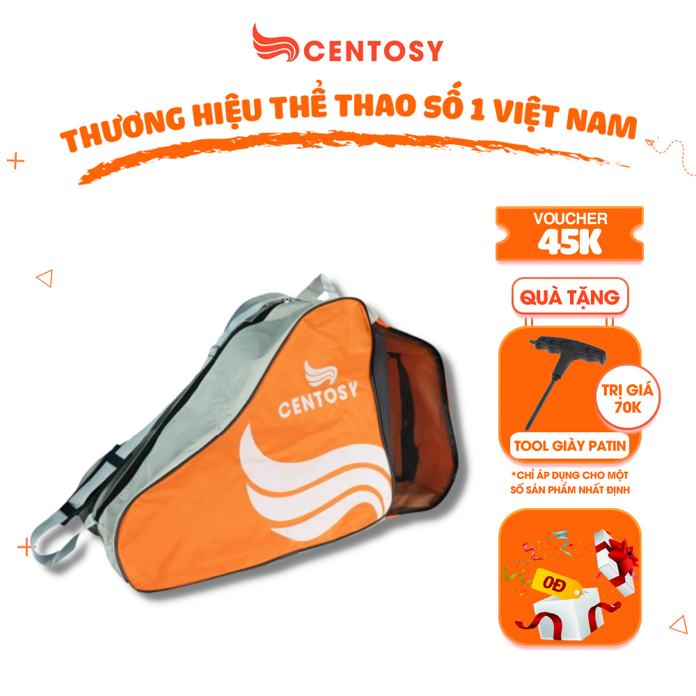 [GIFT] - Túi Xách Đựng Giày Patin 3 Ngăn Chống Thấm, Thiết Kế Thời Trang - Chính Hãng Centosy