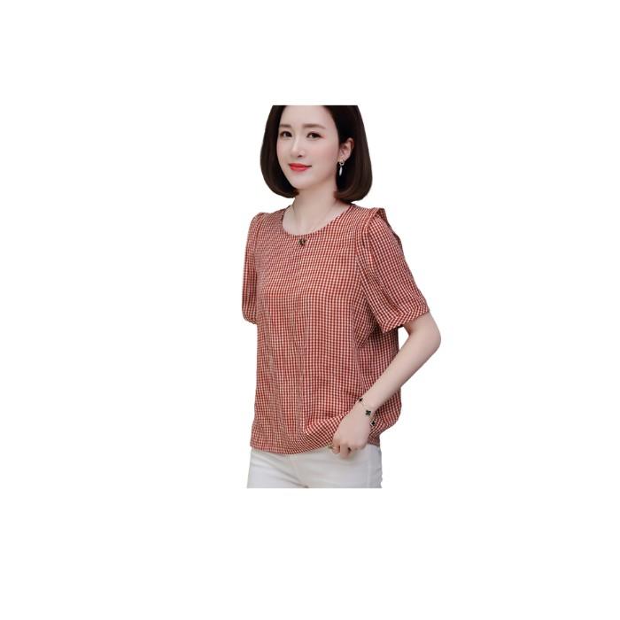 Áo caro dành cho bạn nữ xinh xắn - tnt1