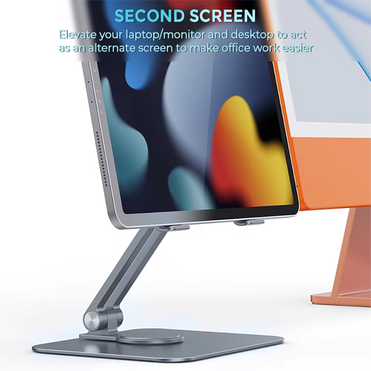 Giá đỡ cho điện thoại/tablet/iPad đế xoay 360 độ Zaki L04 - Hàng Nhập Khẩu