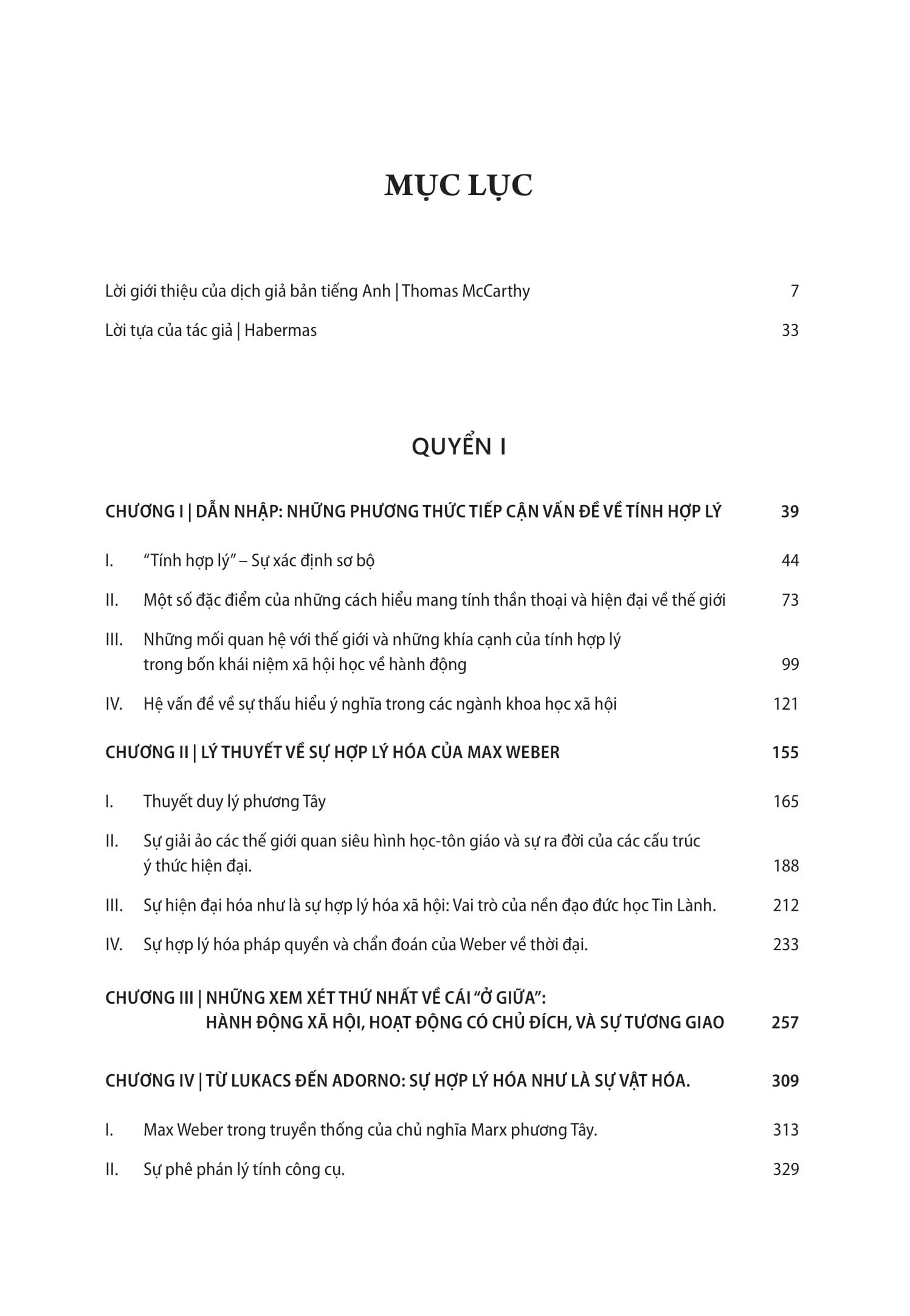 Sách - Lý Thuyết Về Hành Động Tương Giao - Theorie Des Kommunikativen Handelns - Bìa Cứng