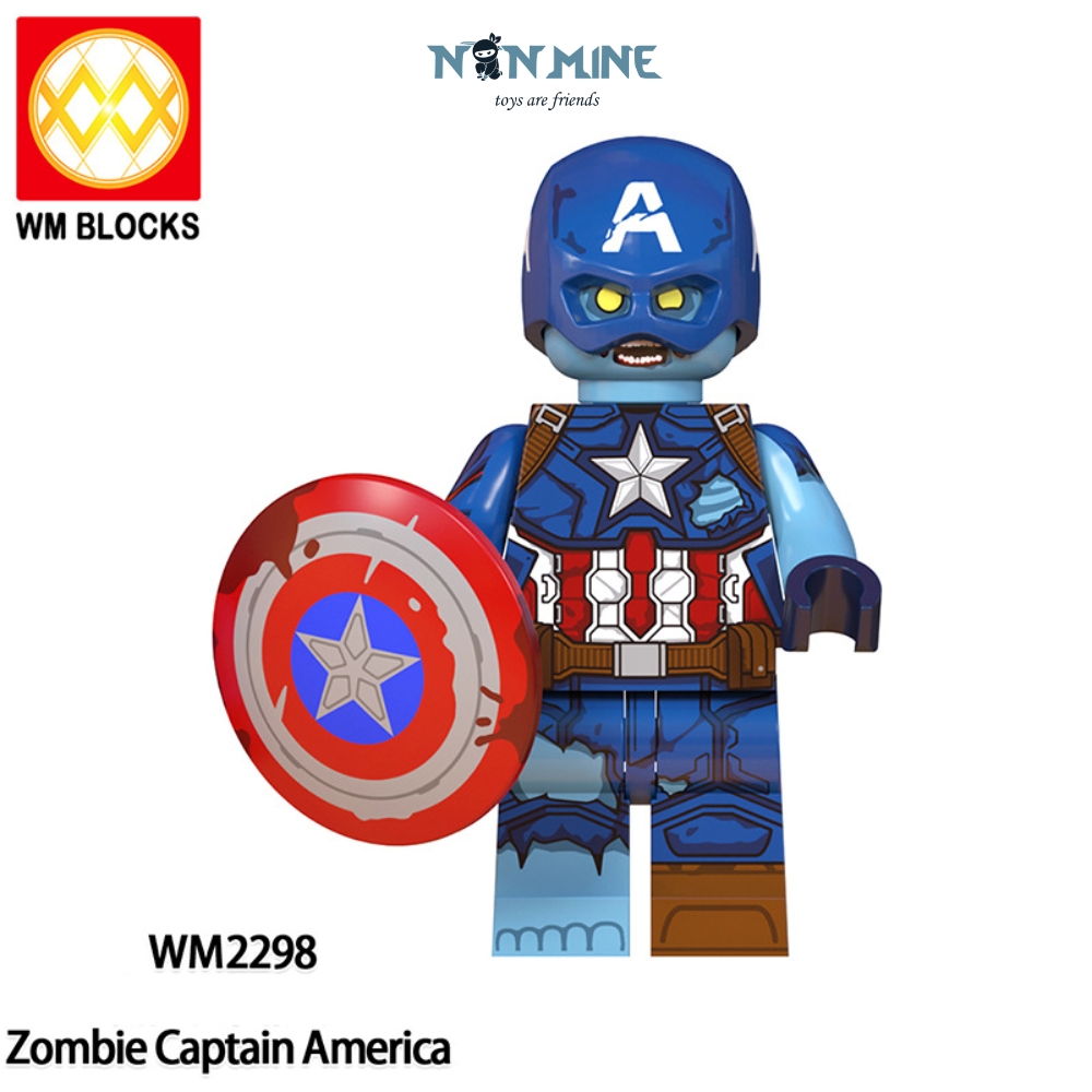 Minifigures Lắp Ráp Mô Hình Nhân Vật Người Nhện Hoạt Hình Truyện Tranh Siêu Anh Hùng Marvel Doctor Thor WM6132