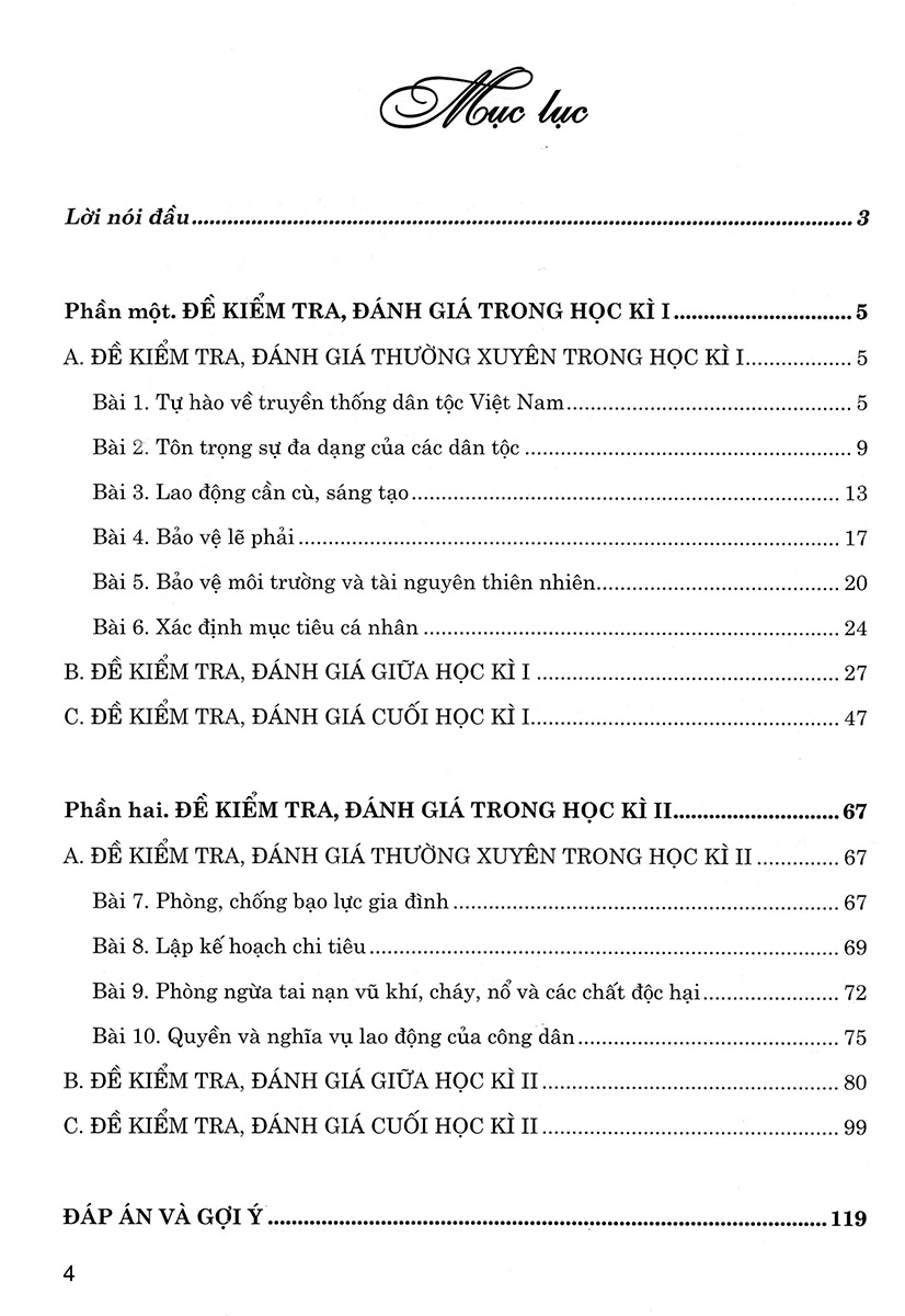 Đề Kiểm Tra, Đánh Giá Giáo Dục Công Dân 8 _HA