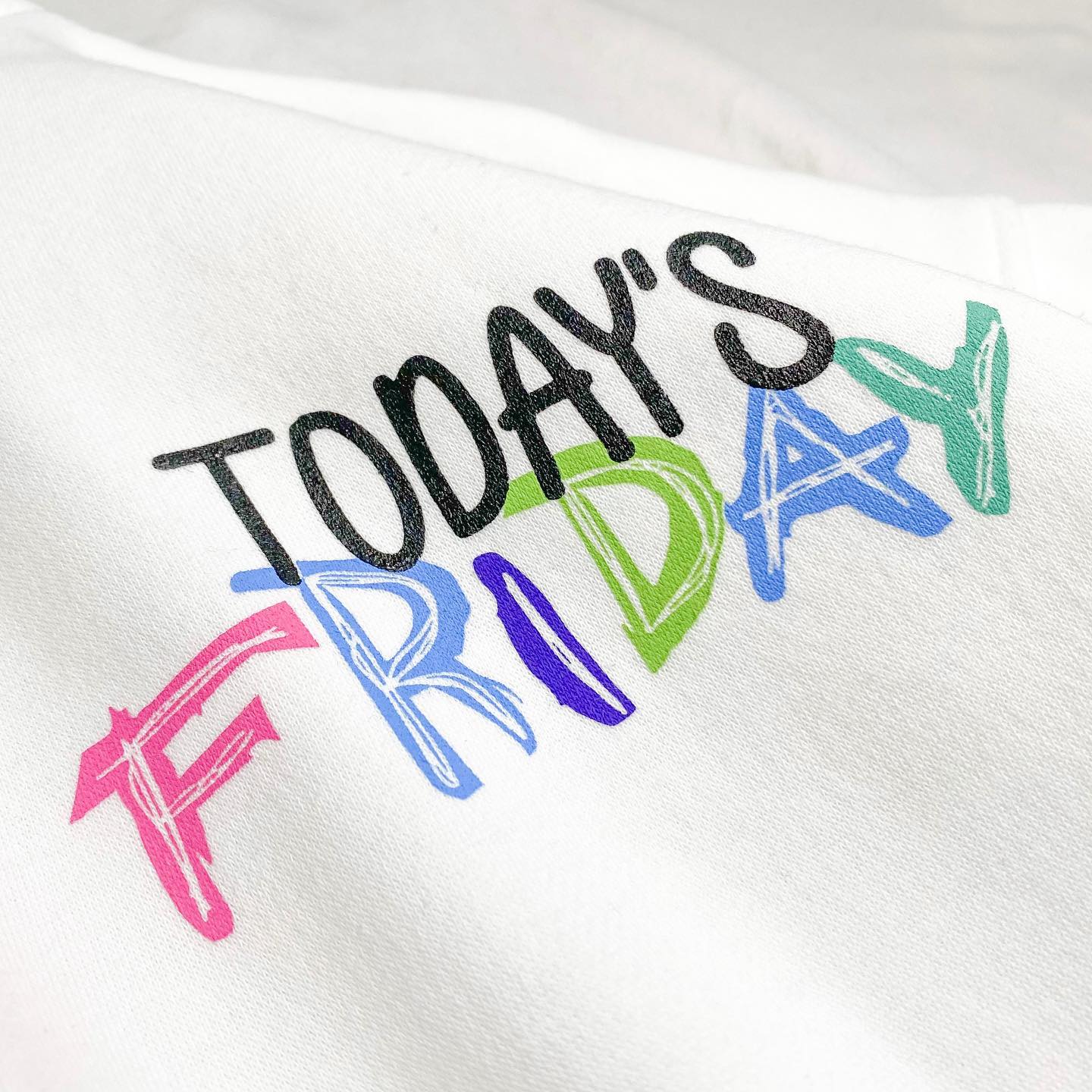 Áo Khoác Hoodie Zip TODAY IS MY FRIDAY Form Rộng Vải Nỉ Bông Tay Dài Phong Cách Ulzzang Nam Nữ Unisex