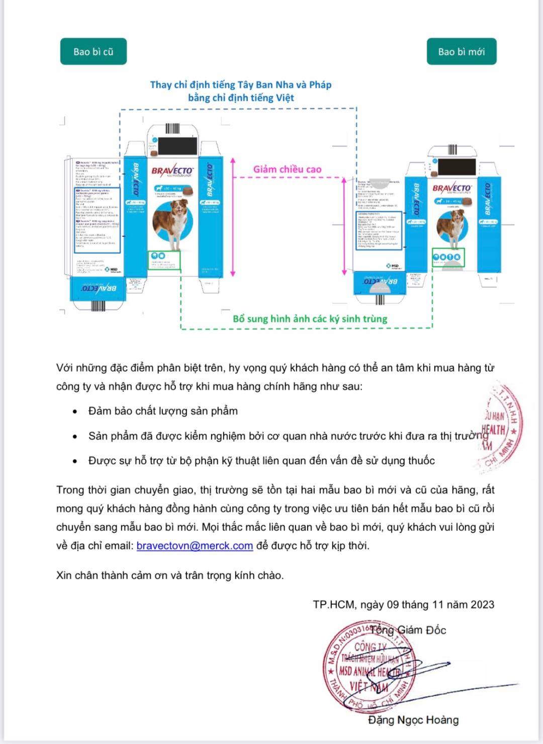 Bravecto diệt ghẻ, ve rận, bọ chét (chó 40 - 56kg)