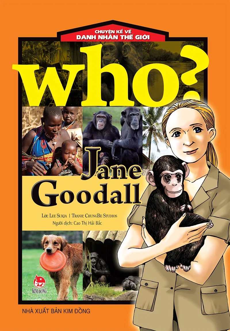 Sách - Who? Chuyện kể về danh nhân thế giới - JANE GOODALL