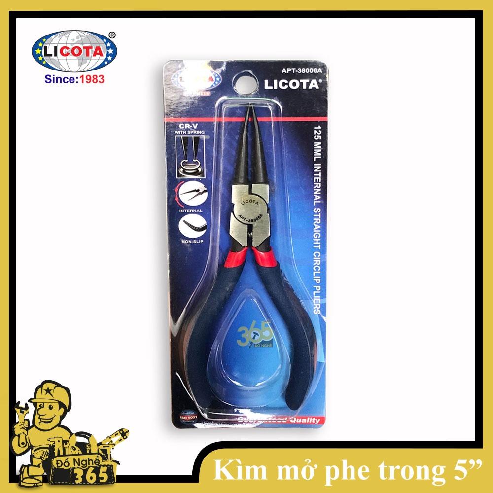 Kìm mở phe trong, phe ngoài Cao Cấp 5&quot; (125MM) LICOTA