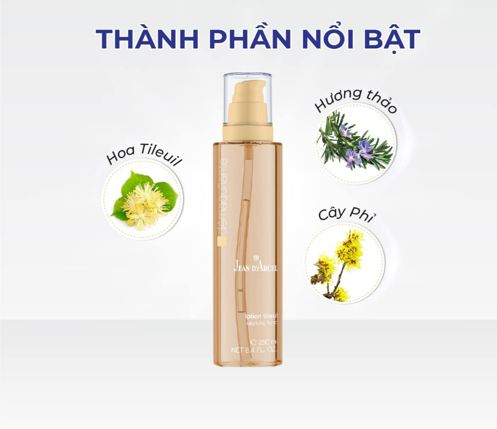 Nước hoa hồng cân bằng ẩm Jean D’Arcel Balancing Tonic 250ml