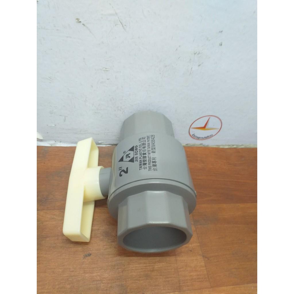 Van 60 nhựa PVC tay trắng Jiarong (2&quot;)