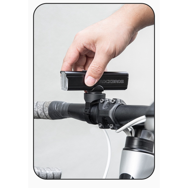 Đèn pha xe đạp rockbros RHL-1000 1000 lumen pin 4500mah